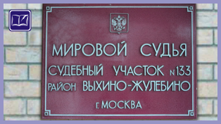 судебный участок № 133 района выхино-жулебино города москвы